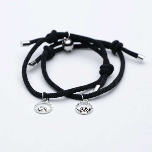 BEST SELLER! LOYALTY BRACELETS ZA VSE! - Črna